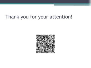Thank you for your attention!
 