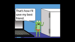 Karate frog fully illustrated