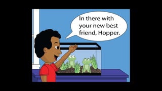 Karate frog fully illustrated