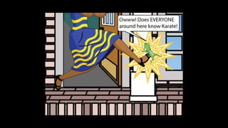 Karate frog fully illustrated