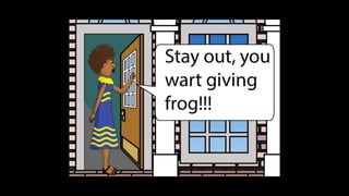 Karate frog fully illustrated