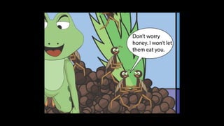 Karate frog fully illustrated