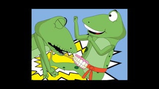 Karate frog fully illustrated