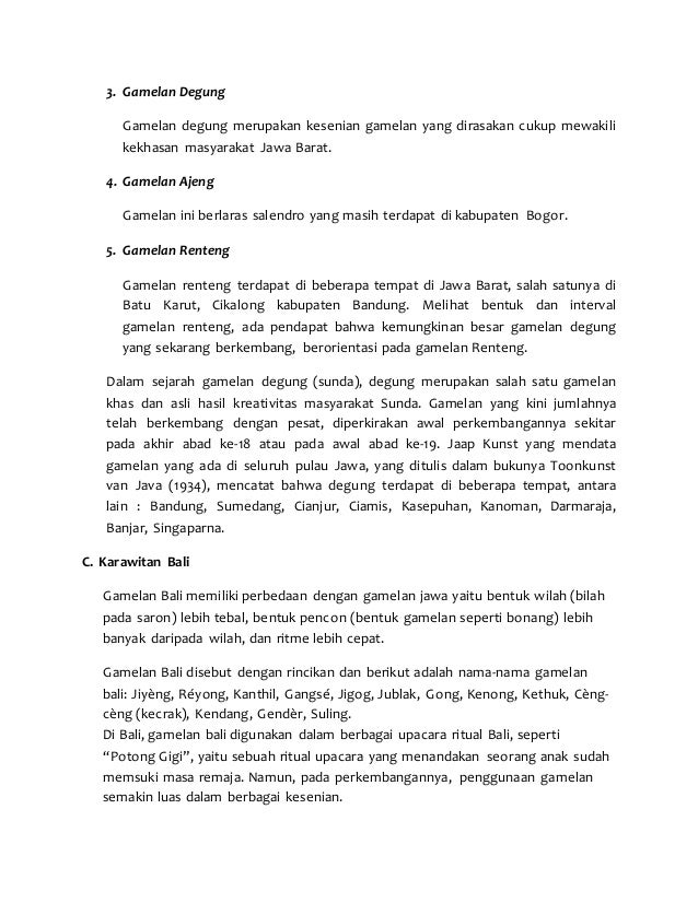 Seni Karawitan