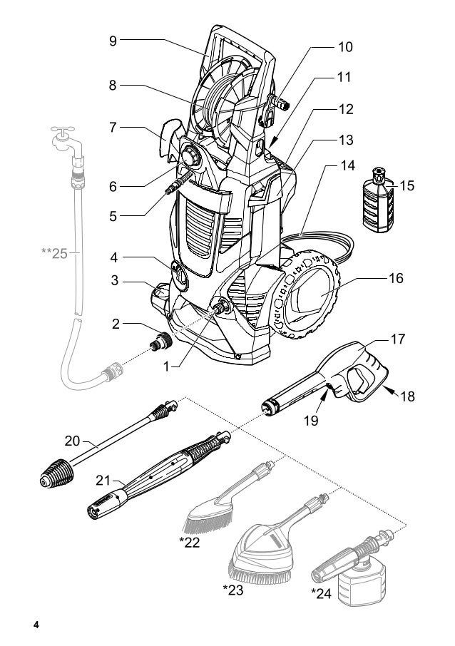 Karcher K7 Parts Diagram