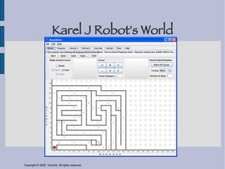 Karel the Robot Teaches Critical Thinking | PPT | Programming Languages ...