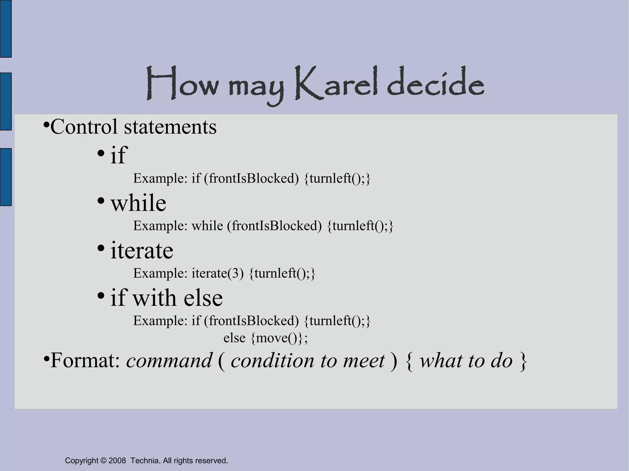 Karel the Robot Teaches Critical Thinking | PDF | Programming Languages ...