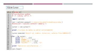 Android con Base de Datos | PPTX