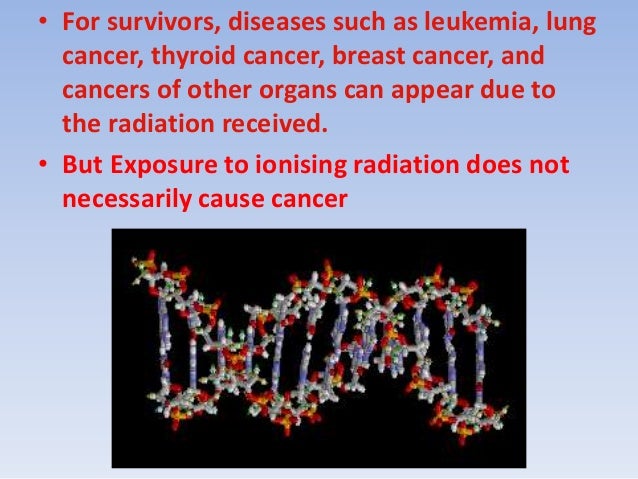 Does radiation cause cancer