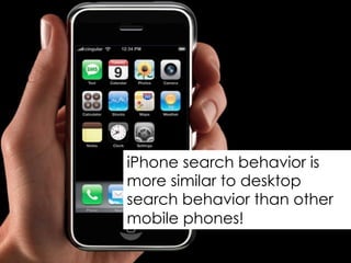 Mobile Search: A Force to be Reckoned With!
