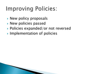 Strengthened alliances