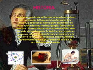 Ramas de la química ………………………………………………….......7  