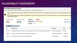 VULNERABILITY ASSESSMENT
 
