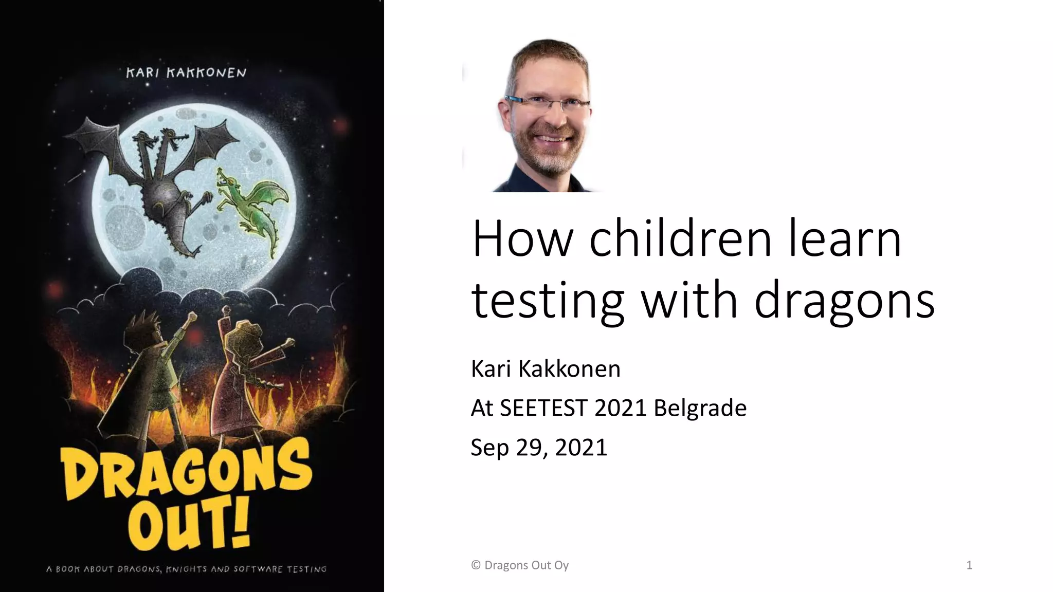 How children learn testing with dragons at SEETEST 2021 PPT