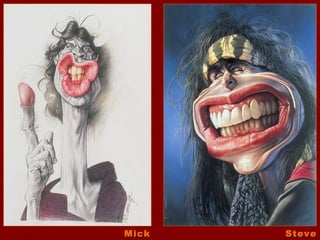 Steve Tyler Mick Jagger 