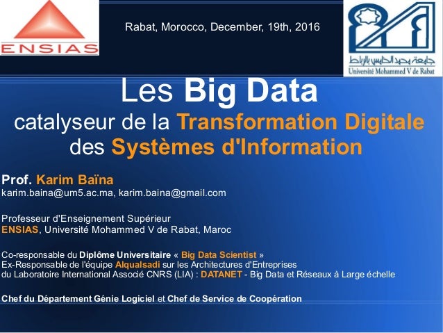 diplome universitaire big data
