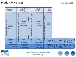 Water accounting plus (WA+): A tool for basin-wide water accounting ...