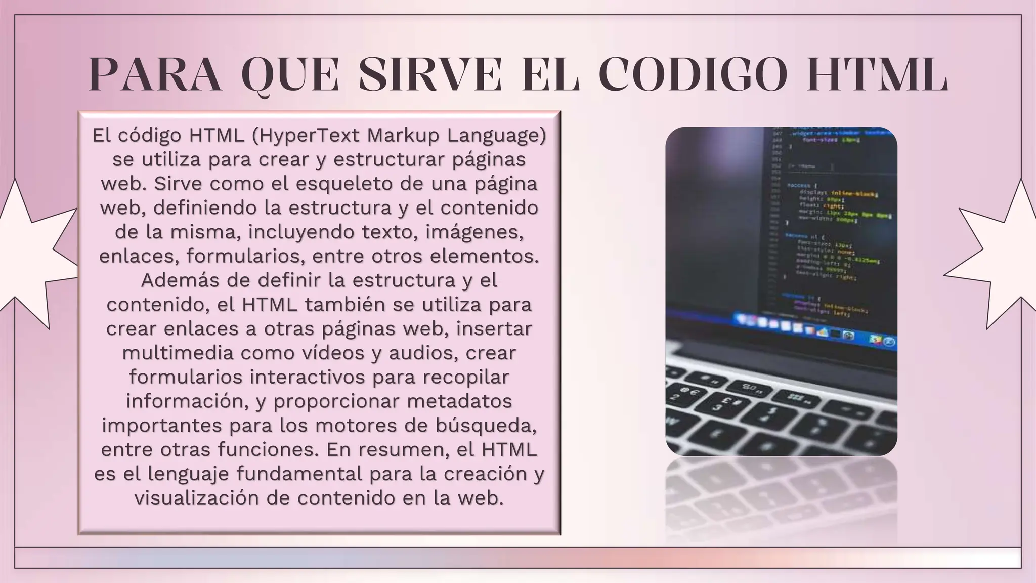 codigos HTML para blogs y paginas web Karina | PPT