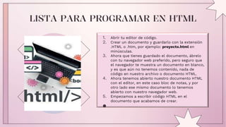codigos HTML para blogs y paginas web Karina | PPTX
