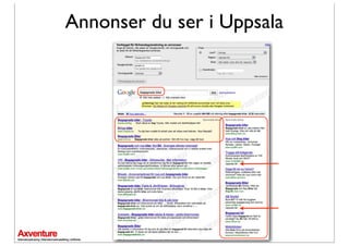 Annonser du ser i Uppsala
 