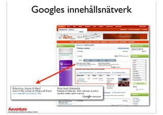 Googles innehållsnätverk
 