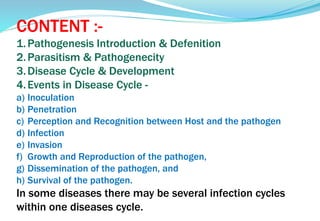 PATHOGENESIS SEMINAR PPT 2023 - By Karishma | PPTX