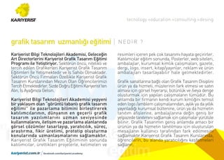 Kariyerist Technology Academy / Grafik Tasarım Kursu Uzmanlığı Eğitimi ...