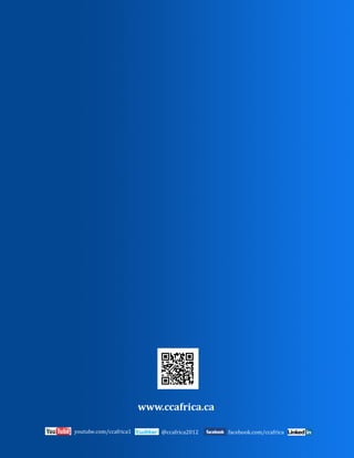 Les TIC et l’éducation en Afrique

Le Conseil Canadien pour l’Afrique

 