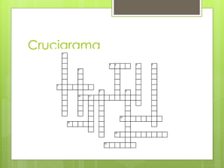 Crucigrama
 