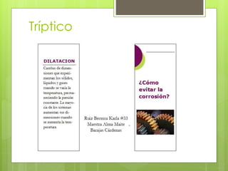 Tríptico
 