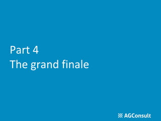 Part 4 
The grand finale 
 