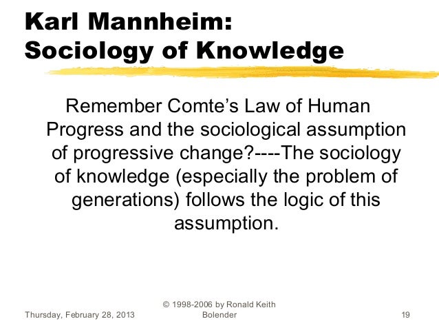 essays on the sociology of knowledge by karl mannheim Karl mannheim's thought cuts across much of twentieth-century sociology, politics , history, philosophy, this expanded edition includes mannheim's brilliant essay 'the problem of generations the problem of a sociology of knowledge. essays on the sociology of knowledge by karl mannheim Karl mannheim's thought cuts across much of twentieth-century sociology, politics , history, philosophy, this expanded edition includes mannheim's brilliant essay 'the problem of generations the problem of a sociology of knowledge.
