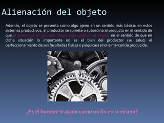 Alienación en Karl Marx
