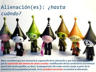 Alienación en Karl Marx