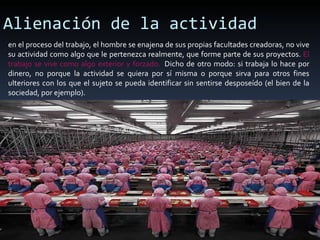 Alienación en Karl Marx