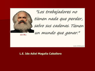 L.E. Ide Adiel Magaña Caballero
 