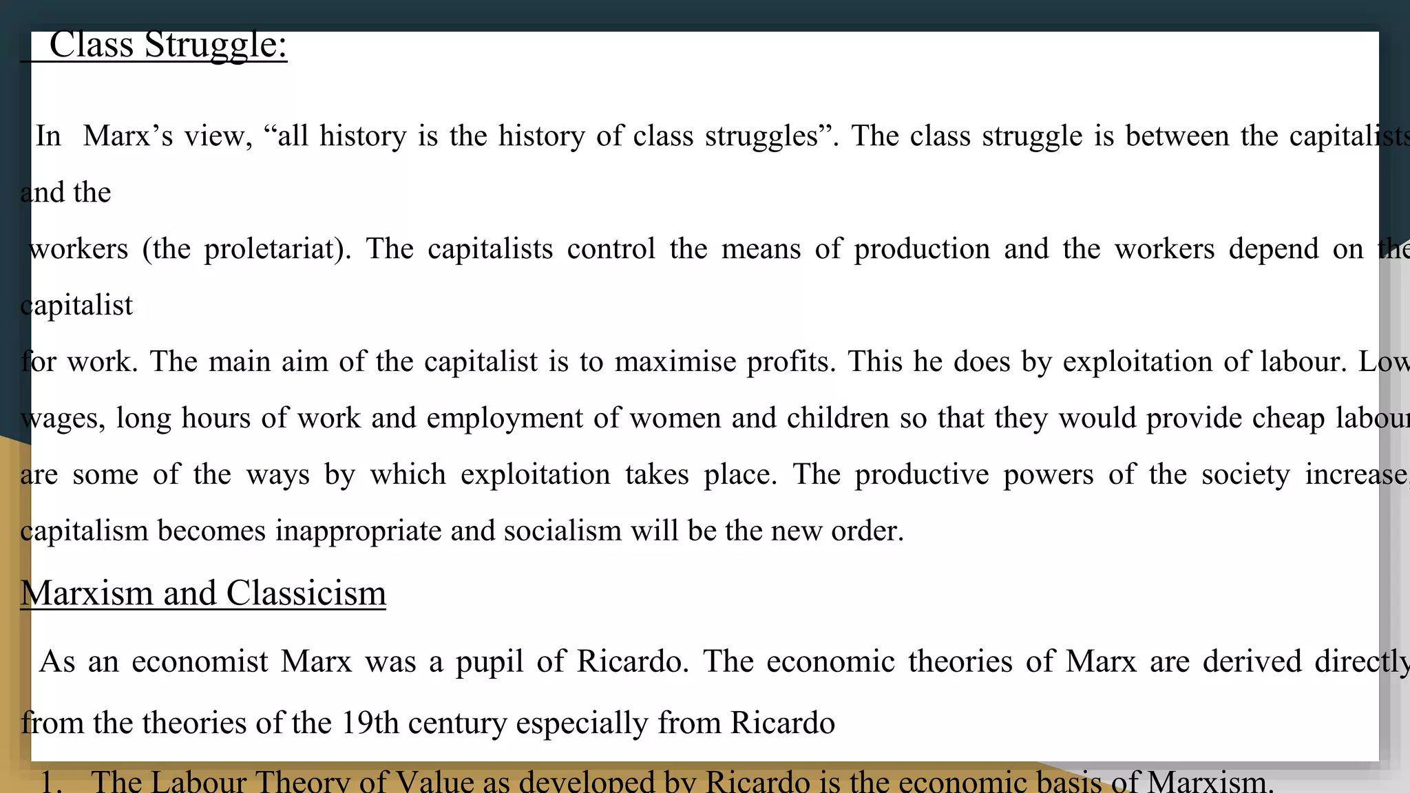 Karl marx | PPTX