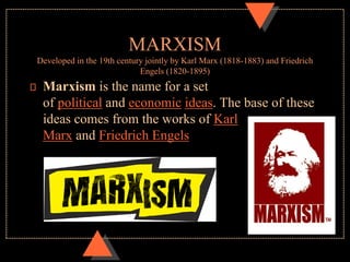 Marxism Development Karl marx g3 touseef-converted | PDF