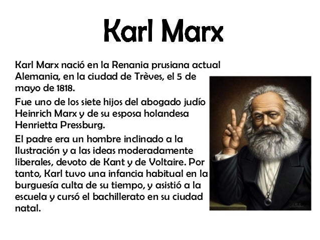Quien Fue Karl Marx
