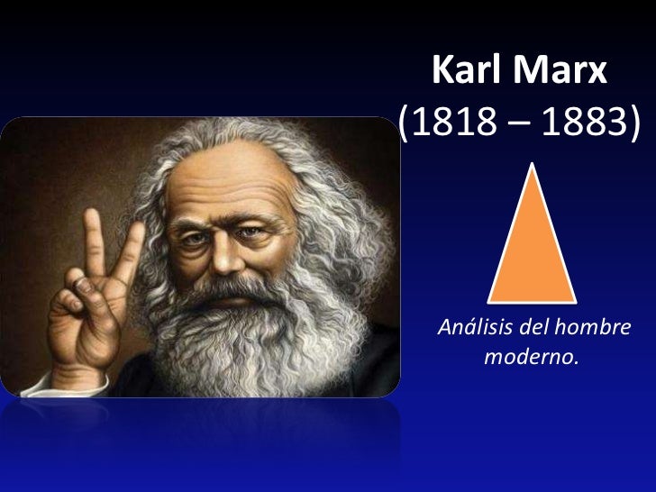 Karl marx y su concepción de hombre