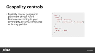 Building an Enterprise-Grade Azure Governance Model | PDF