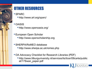 Brian Rosenblum: Roles for Academic Libraries in Supporting Open Scholarship 