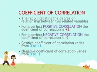 Karl pearson's coefficient of correlation (1) | PPTX