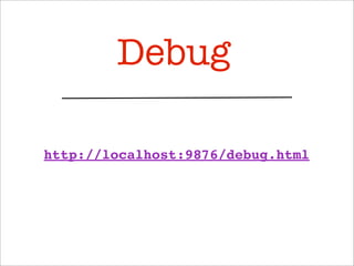 Debug
http://localhost:9876/debug.html
 