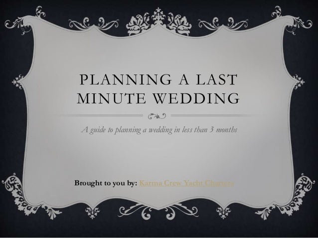 Grab This Free Printable Last Minute Wedding Checklist Bespoke