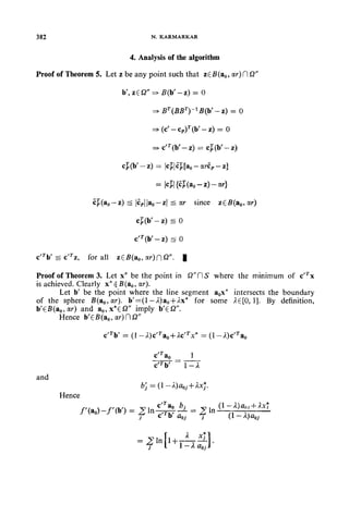 A New Polynomial-Time Algorithm for Linear Programming | PDF