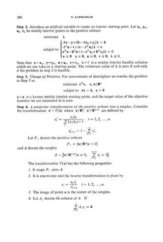 A New Polynomial-Time Algorithm for Linear Programming | PDF
