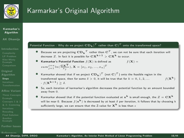 Linear Programming Interiorpoint Methods Computer Sciences