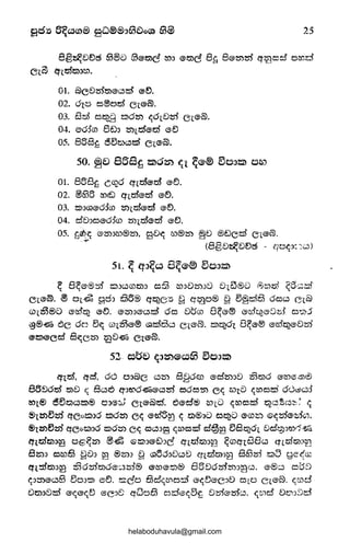 25
8@~e:leJe!l $@() CD®l:))G W:J ®l:))G 8fl 8®~zn C'f?tje3d' o~:d'
Cl~ C'flcll:)):JW.
01. &c8zn!Sl®G:)~ ®E:l.
02. 6-ta o@e..'lcl G'r®8).
03. £3:5) e5t52fl ~6~ ~6tDzrl Ct®8).
04. e65m 8e:l:~ ~ld®d' ee:l
05. 858~ e55e)c:J~ Gt®8).
50. ~e) 86'£3~ ~om ~1 ~e® ®oJ~ o~'
01. 85£3~ cCJ26 C'fld®d ®eJ.
02. @635 wee;) qtd®d ®eJ.
03. ?..:Sl:JCSd®61m ~td®d ®eJ.
04. de:lJo®6:Jm ~td®d ®tl.
05. tJi.l<c ®m:~w®m, 981(( m®~ ~8 ®e:Jccl Gt®8).,..,.
(8@e:l~e:J!)e!) - C'fO~J: ·~c.3)
5L ~ ~J~CJ 8~G'® ®oJ~
~ 8~®®251 t:LlJc:JC0l5)J o53 w:J8~J8 8te:5®D ~e;)%55 ~B::.:Qi
Ct®8). @ ot-& go:J B6® C'ft:i2C:l.:l 8 q~o® ~ ~~d& 6oc:J ct&
(:j)t~®o ®ro~ ®E:l. ®~J®c:Jcl 6o 8bm 8~®® ®c.d'tJ~®OZ5.f ro::D-5
iB®~ 6c de: ~~ (;)(.~®® G;lcl/!3c:J Ct®Q). t:Dt:l26l 8~®® erot52e8m
®ts>®Gcl B~e~ ~8~ Cl®Q).
52- ~e:Je,) ~Jmec:Jeo ~oJ~
C'ftd, qcl, 66 OJ&G c:J~ 8~6<m ®O~:Je:l <531:D6 ®W66)®
8586d !S)t.) ~ 8c.:3~ C'f:J~6~®c:Jzn e56e5ID Gl( oJ(.Cl t'{We5d 60~Q:)
el)l@ eS~Z,j)c:Jt:D® e:>e::J Ct®&d. 6®d'® ~)l() c;wocl ~r~tw=::: ~
®l~5zrl qeot:Ll:K5 t:D6~ cc; &e>55~ ~ t:l)@JD e5t52D ®C0Z;") ~c;zn&Z;)c.'l.
®12)"}f3zs) C'fCo~JO ?..:Sl6m C<{ e:lc.:3J9 <{We:ld cl~~ 58~6t 8d~Jf'.l)r1-~
l'ttdt:S:l:J~ 0@;~2:5) @& 0?..:Sl:J®€>JG C'fld<:D:J~'j ~<DC'f1£38c:J t:tLdt:iXl~
825:1:~ e::.wB ~8J ~ ®zm ~ G;lB6Je:lc.;8 cfltDt:D'J~ 863251 ~B ge~C£
l'tl~l:)):J~ t3625Jmde:.J<::>f® ®W®~® BB'86ZJJ25)J~G:l. ®®~ oCJf.)
~::~m®c.:38 ~o:J?..:Sl ee:l. ~Ge.:J Bd't;D""Je5~ ec;t'l®C::>8 o1o c1e~. ~wd'
Otm8d ec;&c;t'l ec::>e) qwo£3 e:~d'e~5~ 8m®mc:J. l(C>'"ld' tJ~JDd
helaboduhavula@gmail.com
 