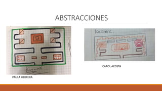 ABSTRACCIONES
PAULA HERRERA
CAROL ACOSTA
 
